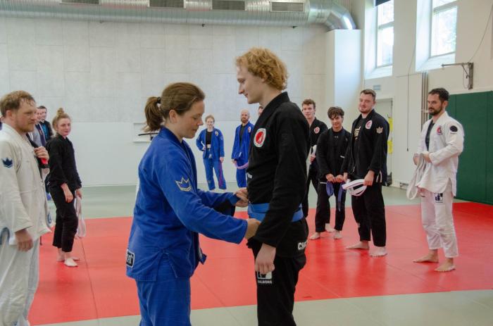 Blue belt · June 25, 2022 · Promoted by Camilla Hansen