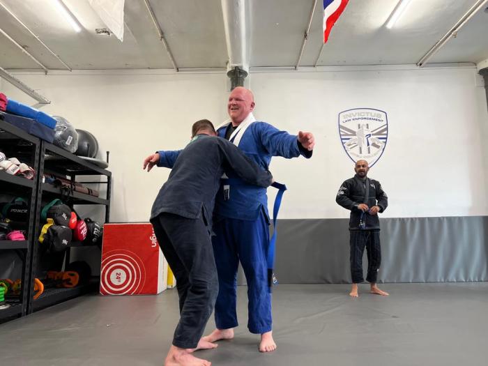 Blue belt · July 17, 2022 · Promoted by Jake Corrigan