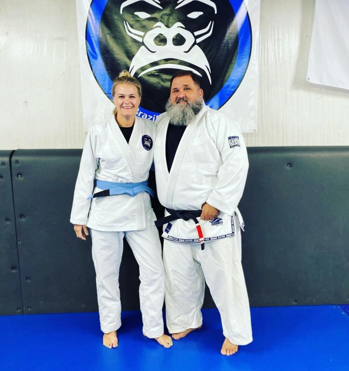 Blue belt · November 15, 2021 · Promoted by Chris popdan