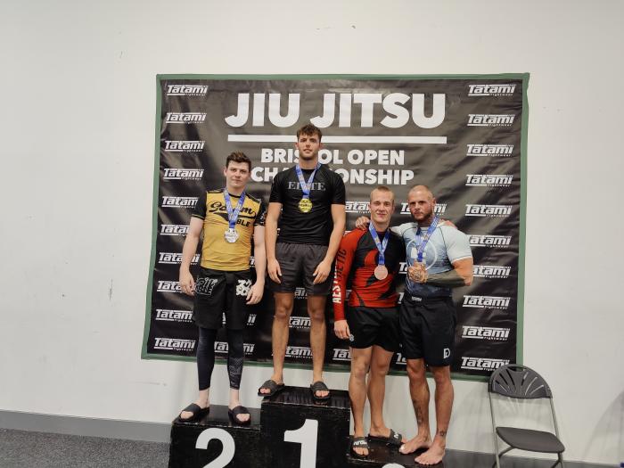 Nogi Bristol Open 2022 White Belt Super Heavy Podium