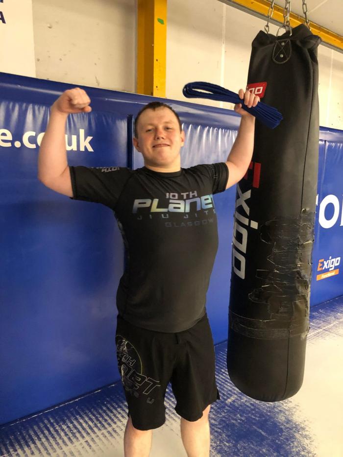Blue belt · July 18, 2022 · Promoted by Steven Thompson