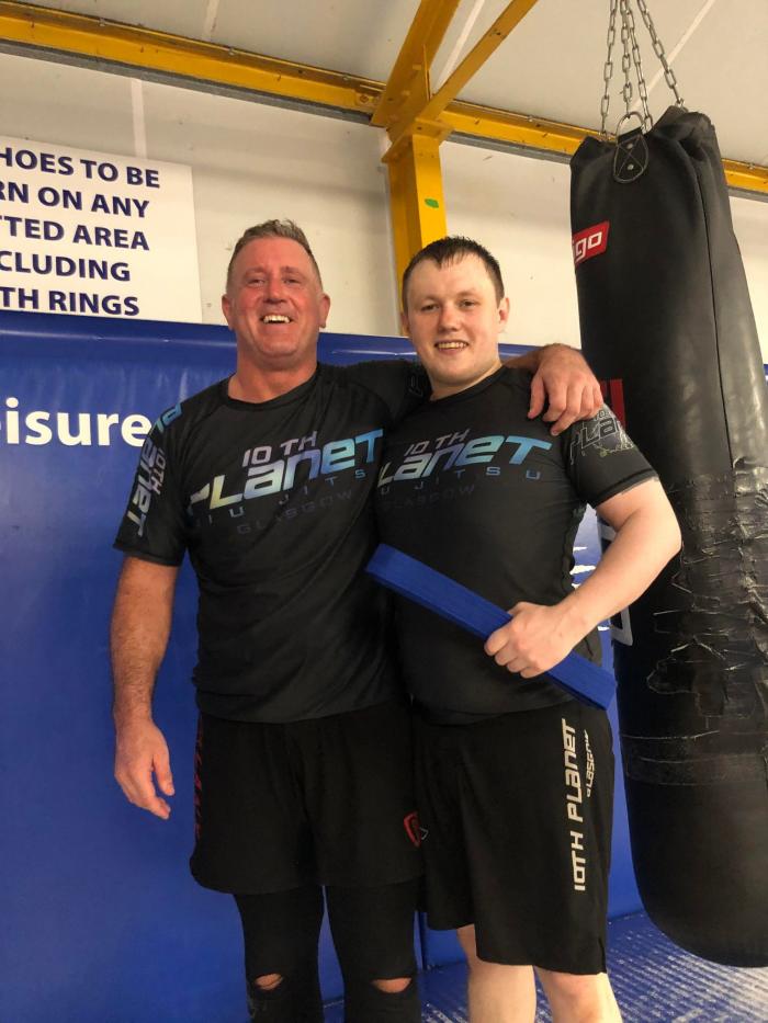 Blue belt · July 18, 2022 · Promoted by Steven Thompson