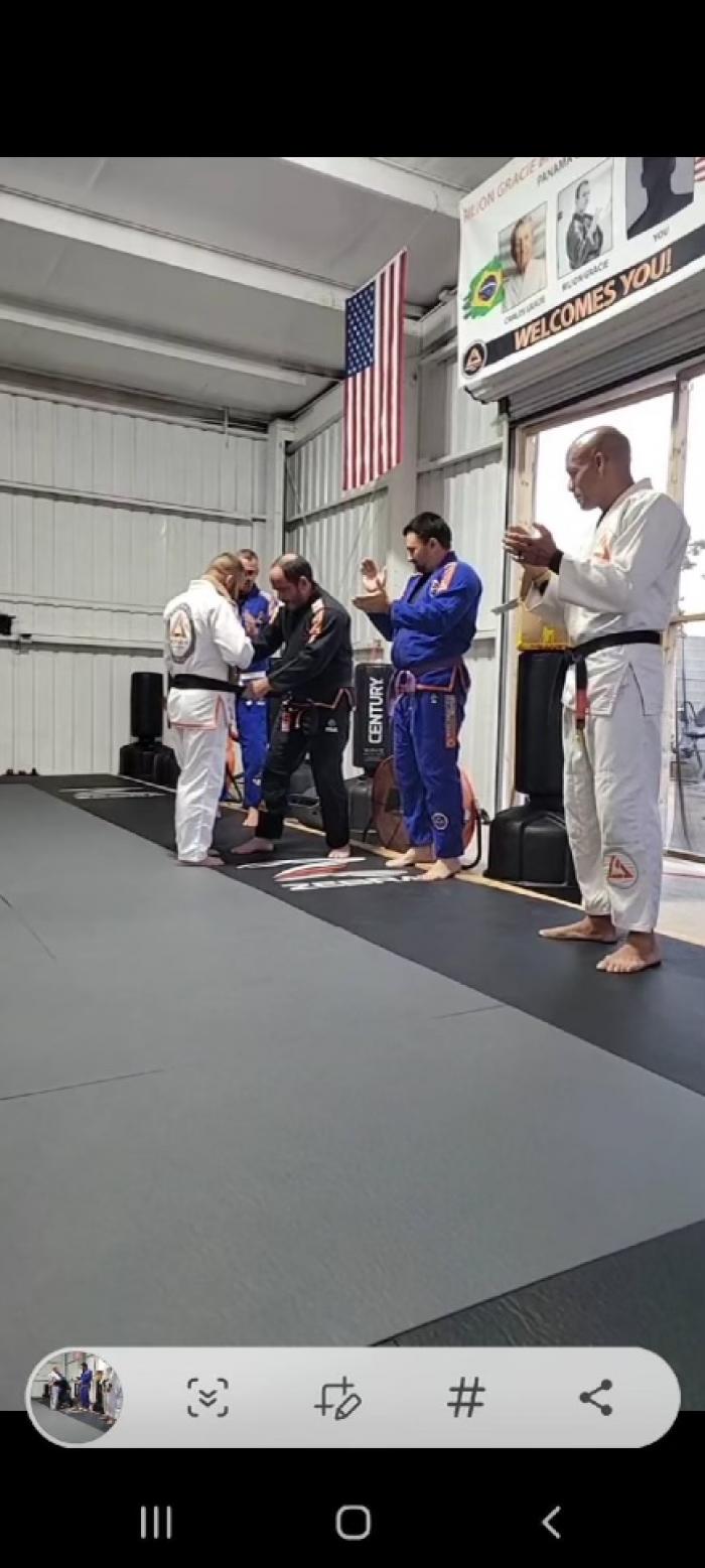 Black belt · October 16, 2020 · Promoted by Rilion Gracie