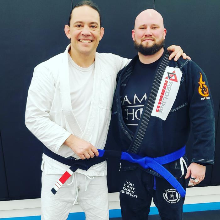 Blue belt · February 10, 2022 · Promoted by Ty Gay