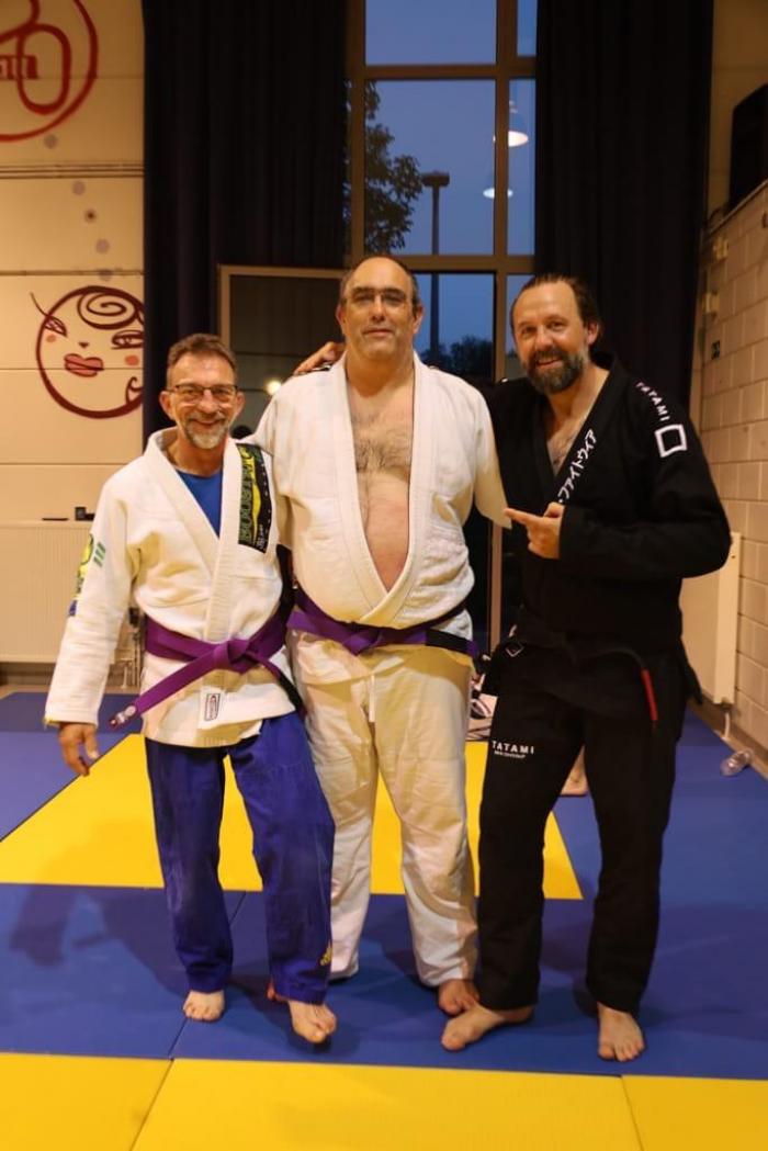 With my coach Jeroen