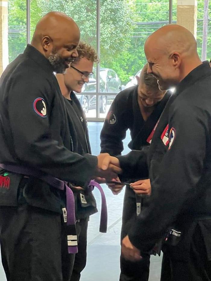 Purple belt · July 9, 2022 · Promoted by Rich Latta