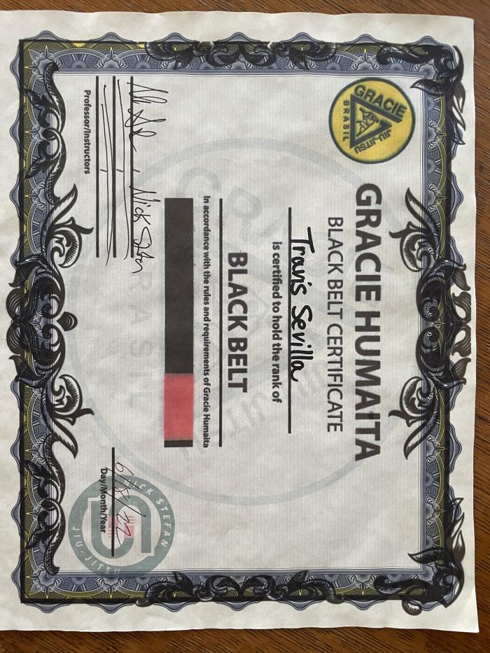 Black belt · June 18, 2022 · Promoted by Nicholas Stefan