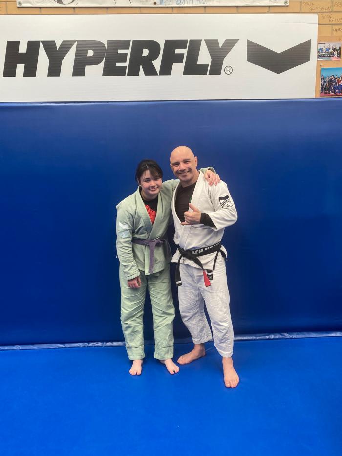 Purple belt · December 4, 2021 · Promoted by Jamie Murray