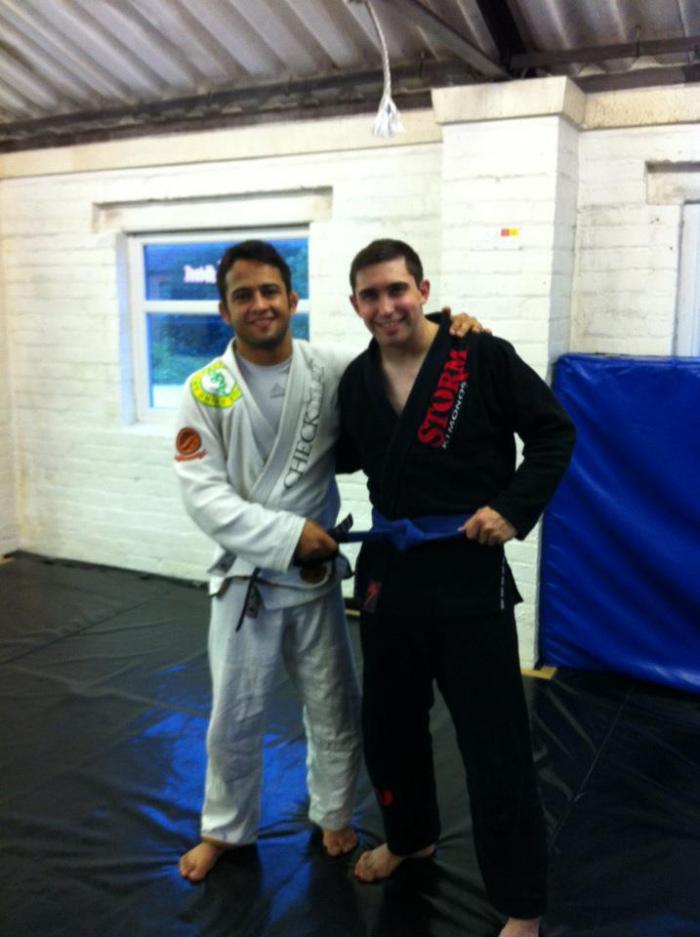 Blue belt · August 23, 2012 · Promoted by Valmyr Neto