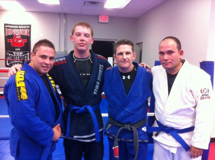 Blue belt · October 11, 2010 · Promoted by Sean Cooper