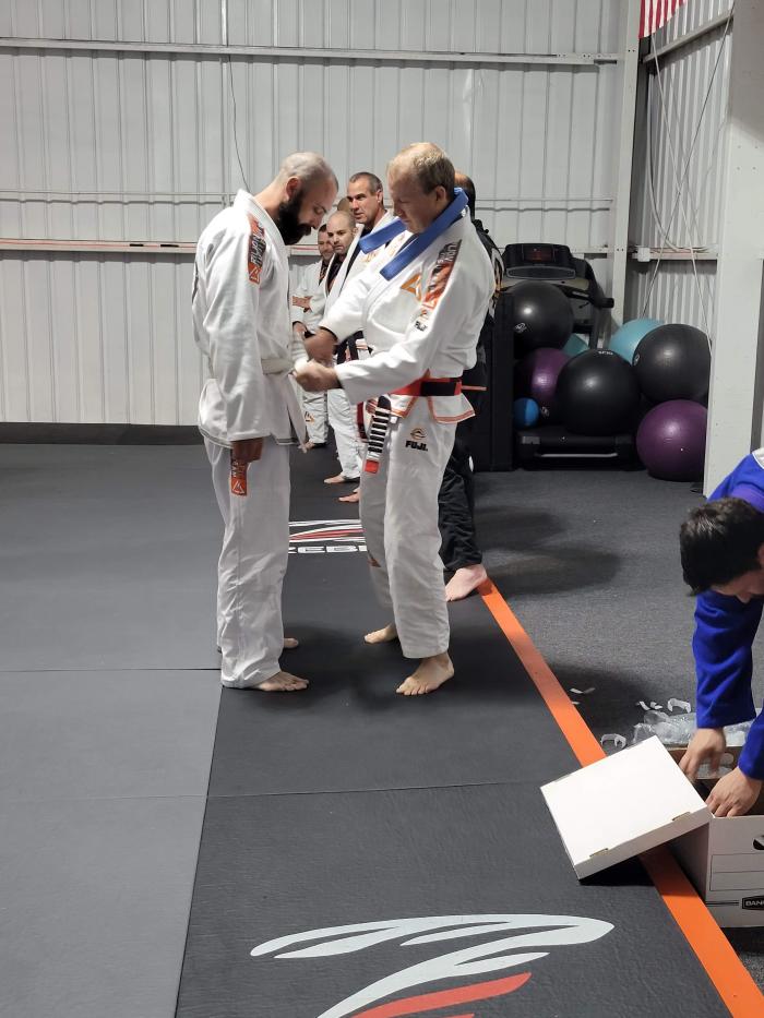 Blue belt · February 5, 2021 · Promoted by Rilion Gracie