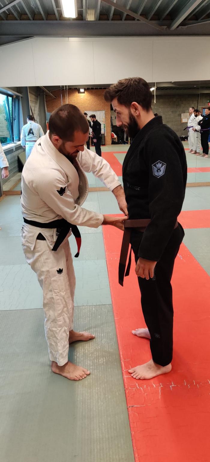 Brown belt · June 6, 2022 · Promoted by Nigel Heylen