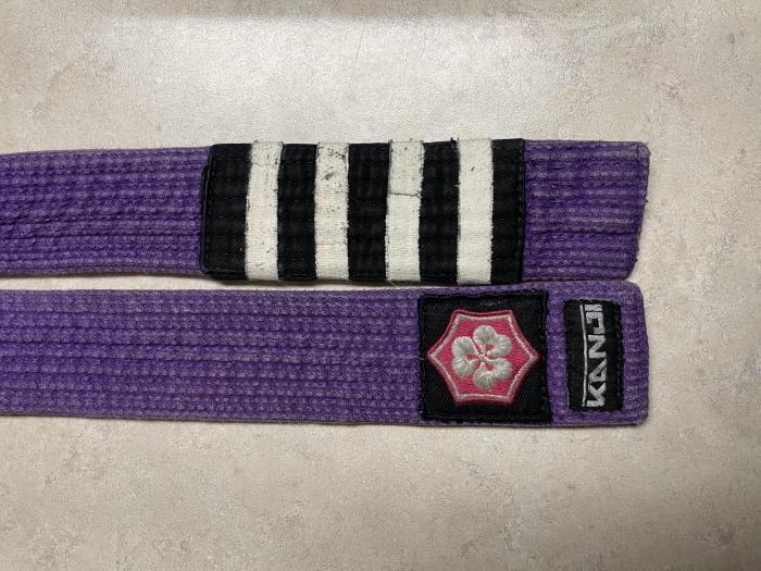 Purple belt · October 21, 2019 · Promoted by John Bruss