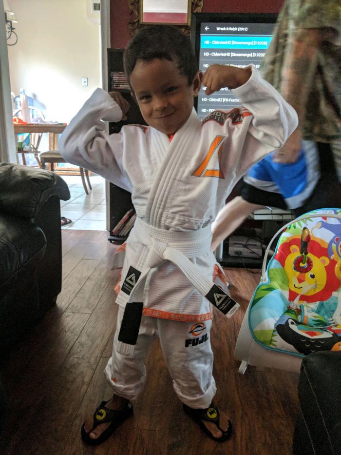 White belt · April 17, 2018