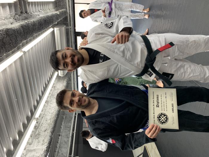 Blue belt · December 8, 2019 · Promoted by Rida Haisam
