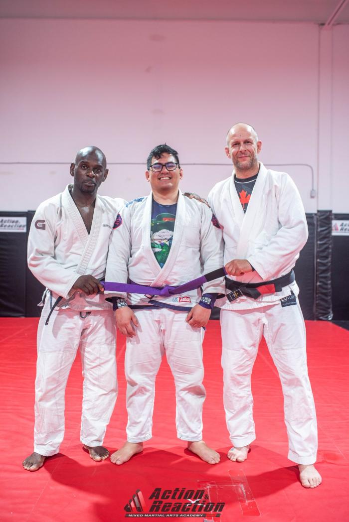 Purple belt · June 18, 2022 · Promoted by Adrian Smithson