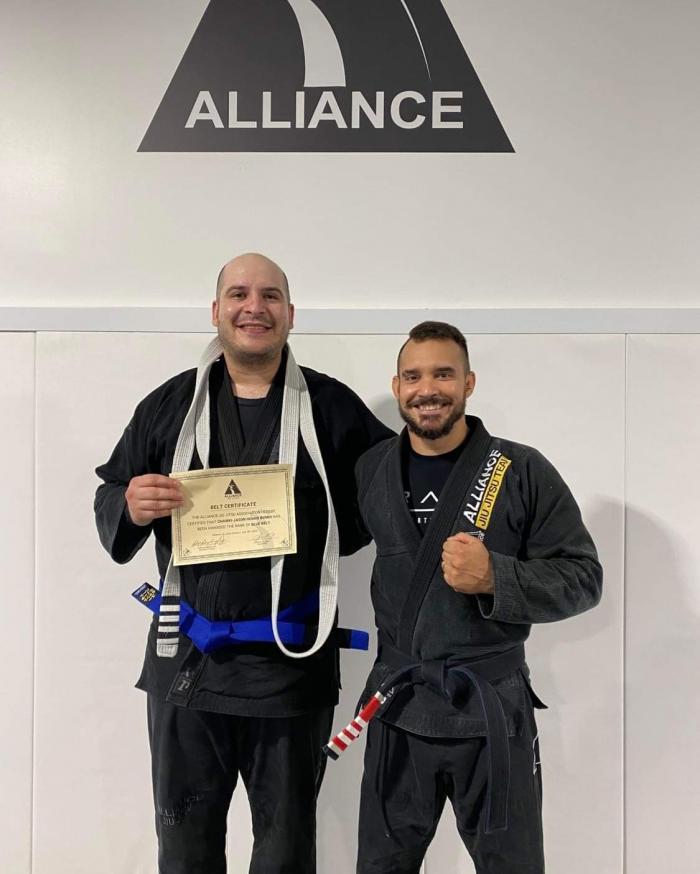 Blue belt · July 20, 2022 · Promoted by Rodrigo Alves
