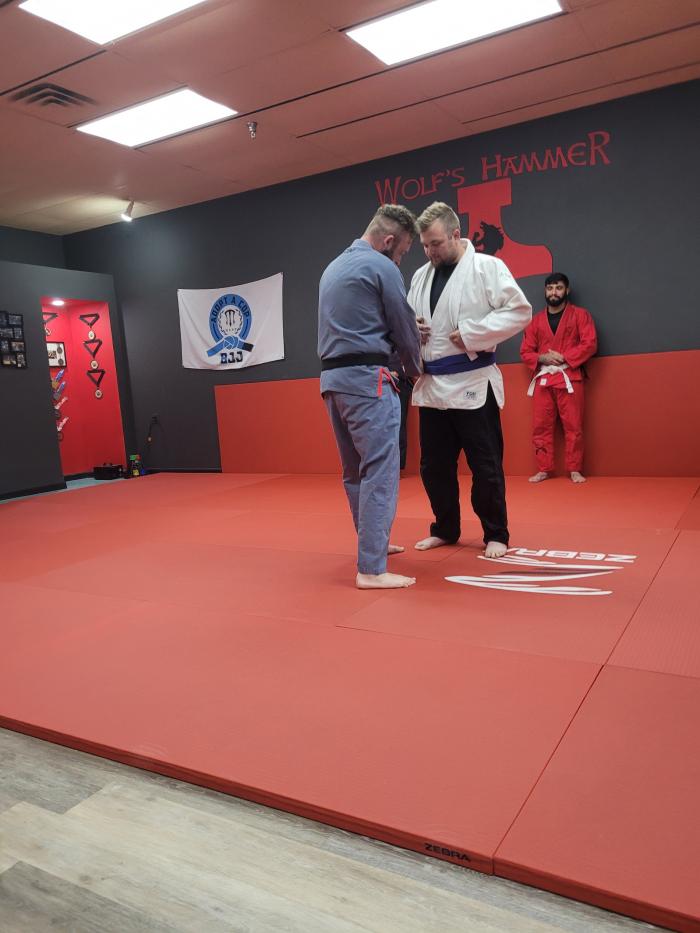 Blue belt · July 23, 2022 · Promoted by Adam Borel