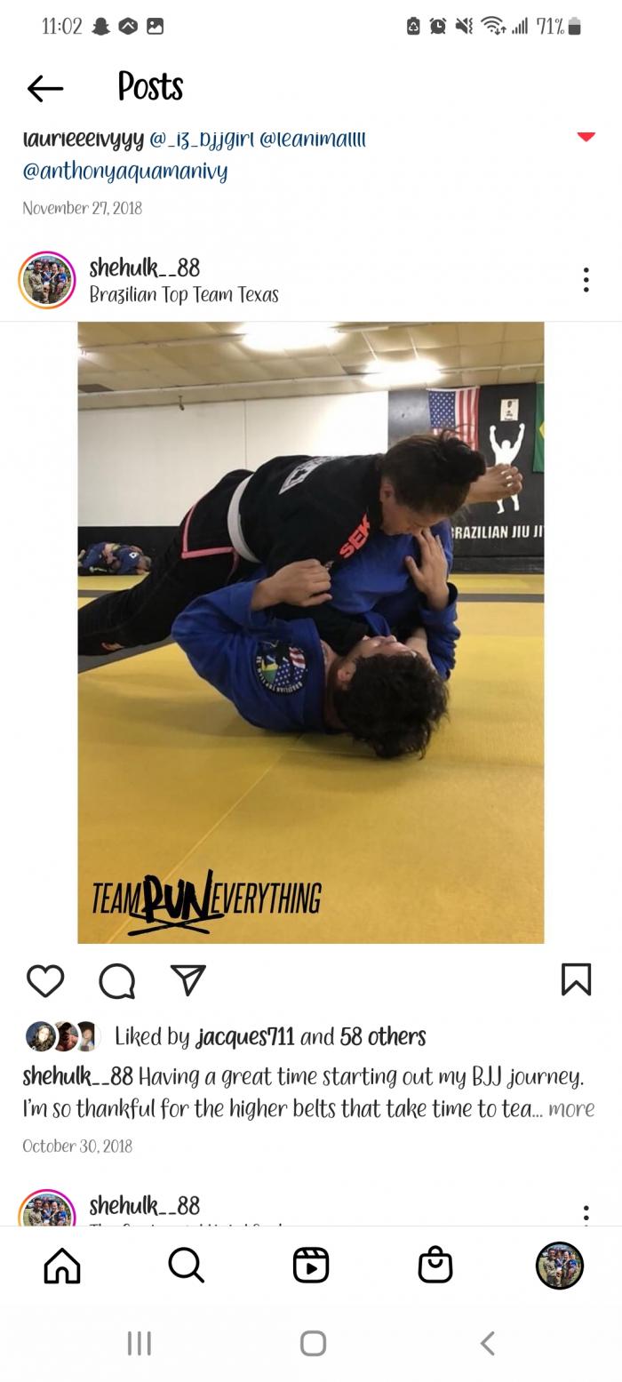 White belt · October 30, 2018