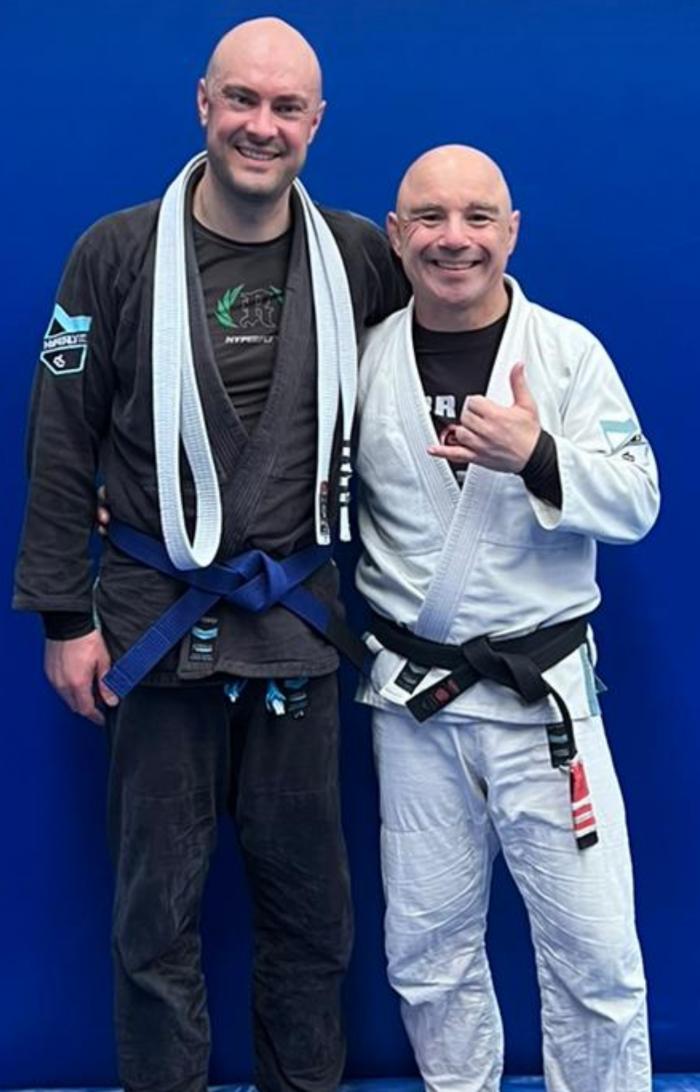 Blue belt · July 2, 2022 · Promoted by Jamie Murray