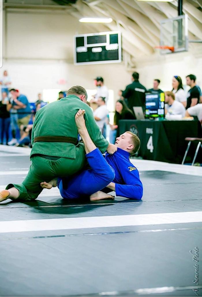 Taken right before being swept by Andrew Bitner at Tap Cancer Out Raleigh 2021
