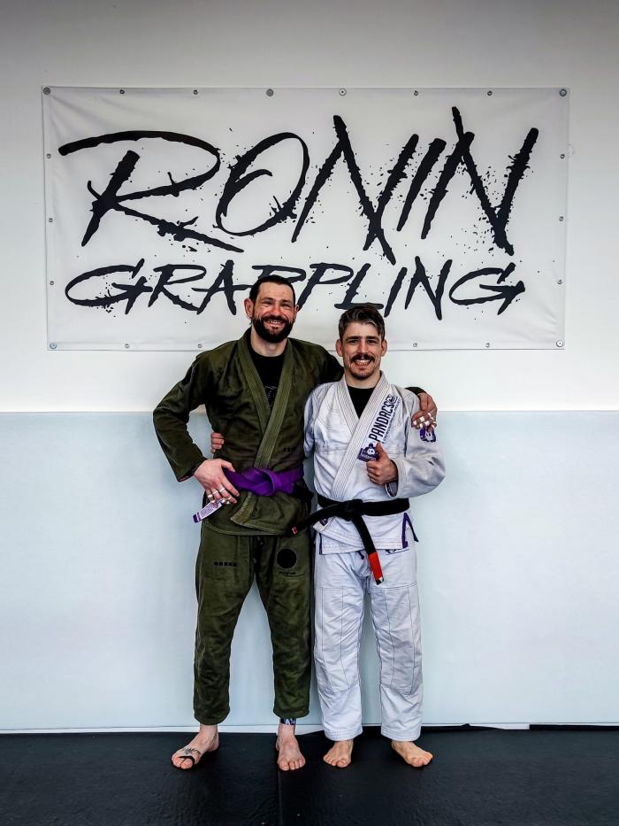 Purple belt · December 19, 2021 · Promoted by Giles Garcia