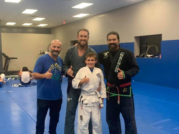 Jeremy and Sterling Zuther BJJ Jiu Jitsu Machado Allen TX