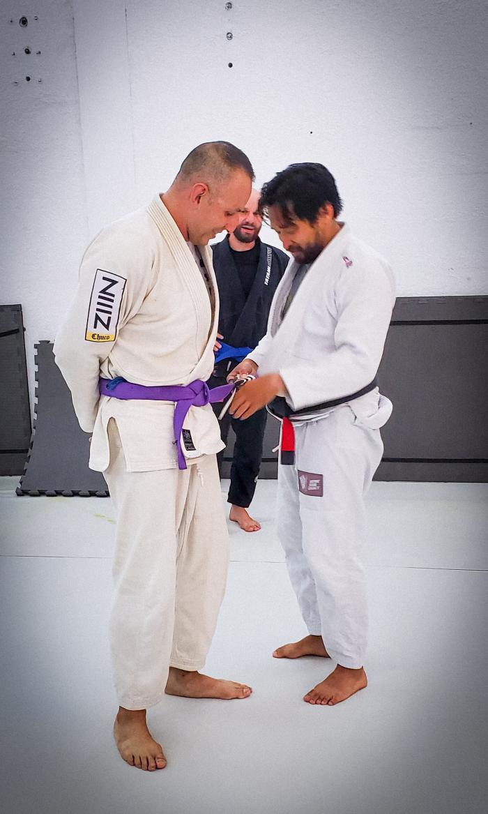 Purple belt · July 27, 2022 · Promoted by Vuong Doan