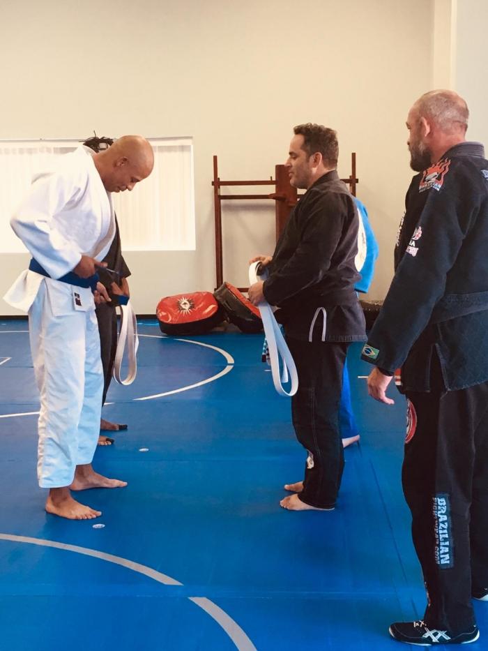 Blue belt · October 14, 2017 · Promoted by Professor Rusty Haun
