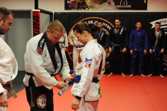 Blue belt · December 8, 2016 · Promoted by Martin Minár