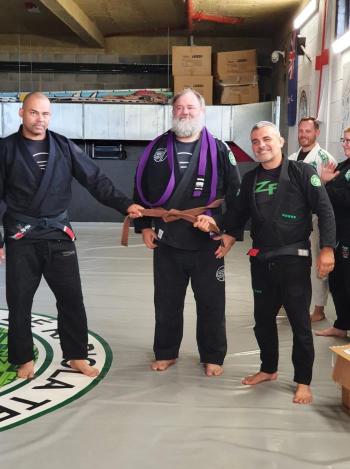 Brown belt · July 31, 2022 · Promoted by Ze Radiola