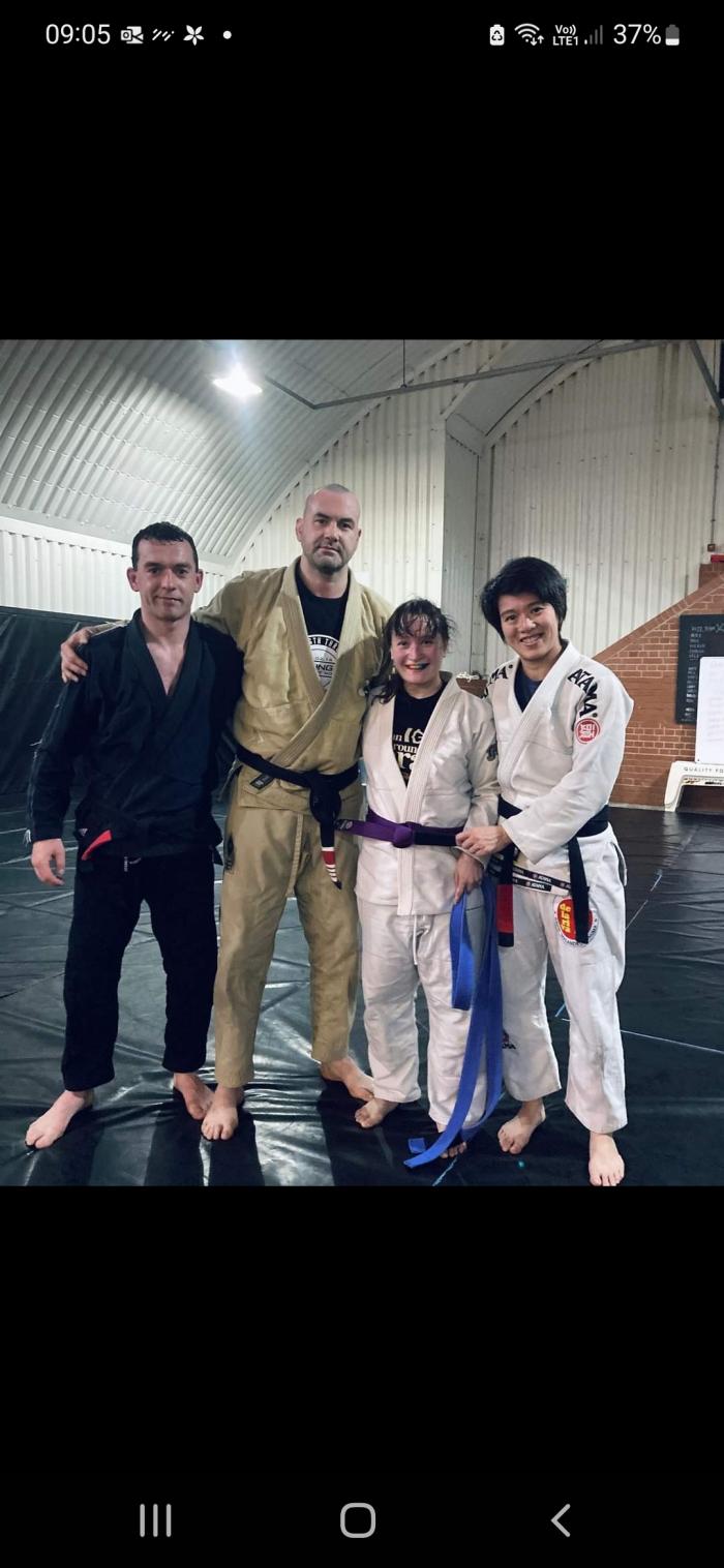 Purple belt · August 1, 2022 · Promoted by Martyn Cahill