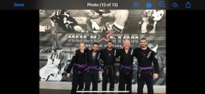 Purple belt · July 28, 2022 · Promoted by Matheus Galvao