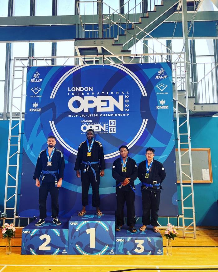 Blue Belt Adult Super Heavyweight, Bronze @ IBJJF London International Open