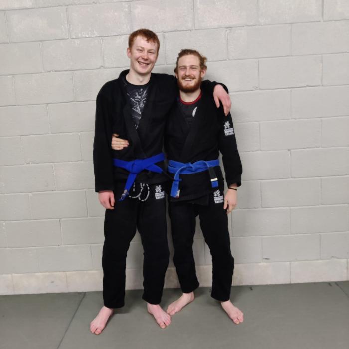 Blue belt · February 27, 2022 · Promoted by Fergal Quinlan