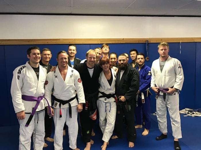 Purple belt · October 2, 2017 · Promoted by Jason Claunch