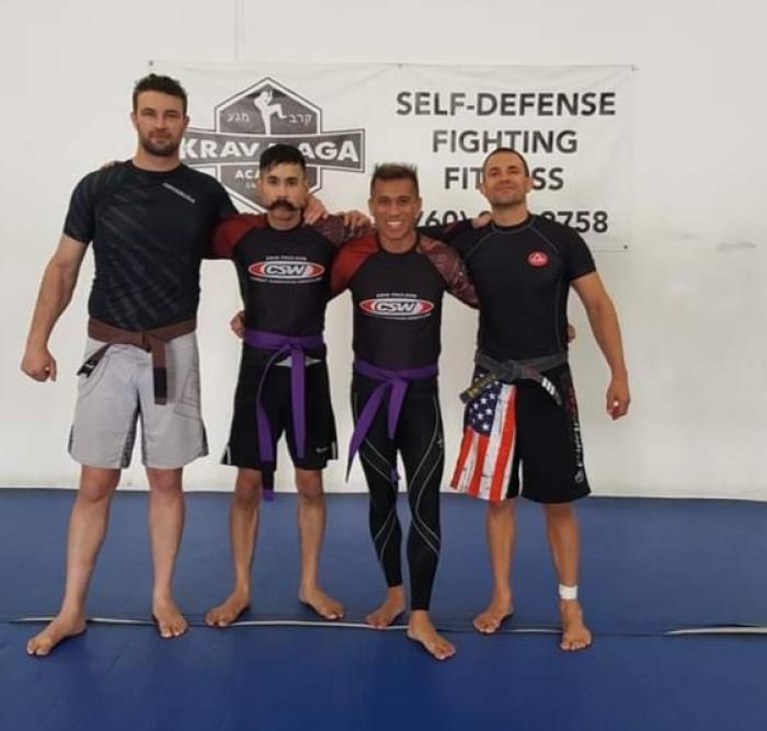 February 2020 - Purple belt promotion in No Gi  (Steve Gable)