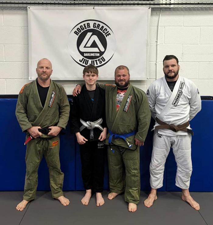 Blue belt · February 25, 2018 · Promoted by David Moore