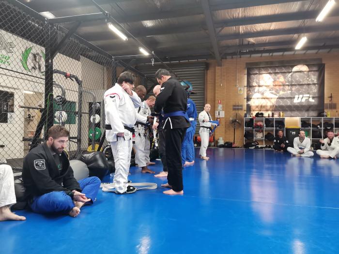 Blue belt · July 2, 2022 · Promoted by Jamie Murray