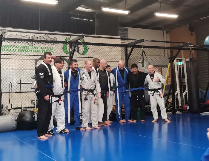 Blue belt · July 2, 2022 · Promoted by Jamie Murray