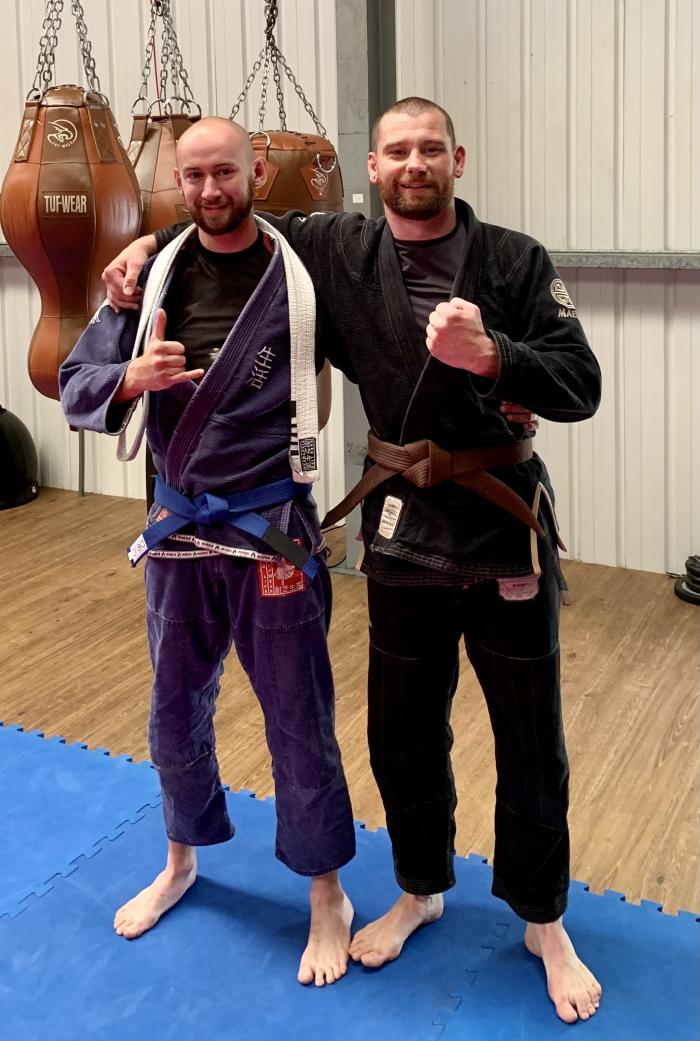 Blue belt · August 7, 2022 · Promoted by Andy Walsh