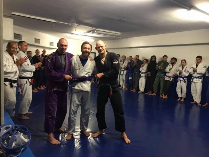 Purple belt · September 6, 2019 · Promoted by Nicholas Brooks