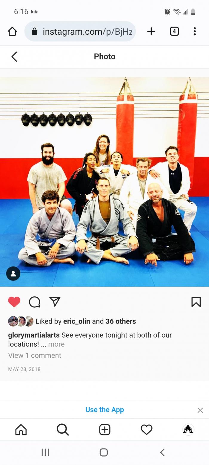 Blue belt · April 30, 2011 · Promoted by Din Thomas