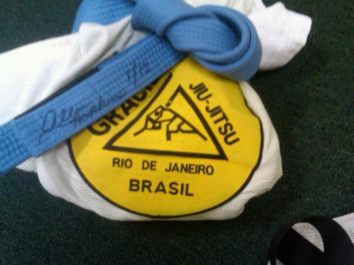 Blue belt · January 4, 2012 · Promoted by Allen Hopkins
