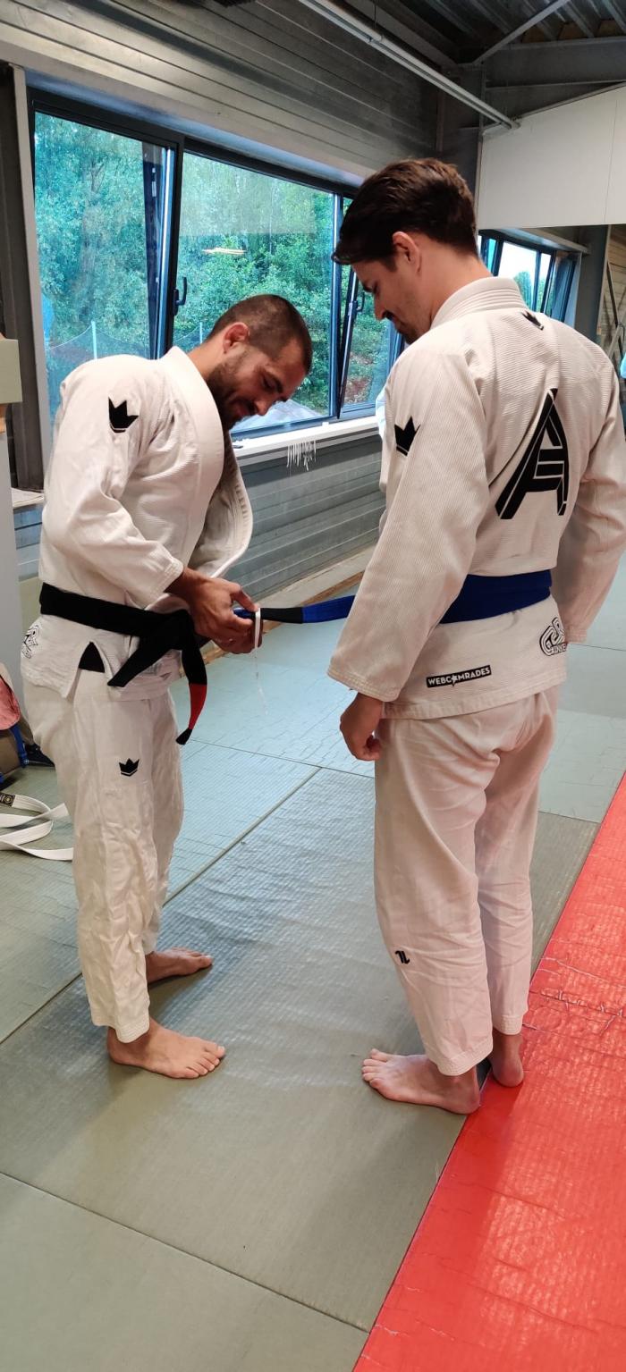 Blue belt · September 28, 2021 · Promoted by Nigel Heylen