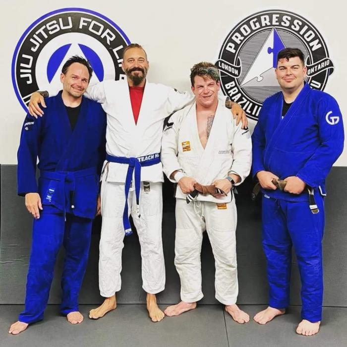 Brown belt second degree promotion
