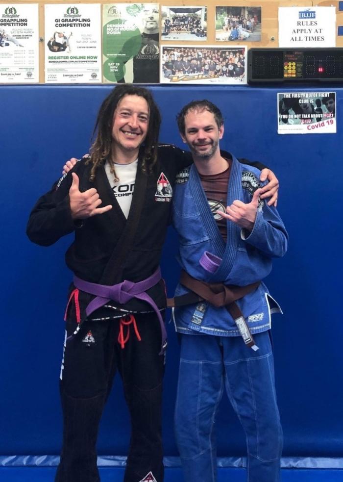 Brown Belt awarded March 5 2022