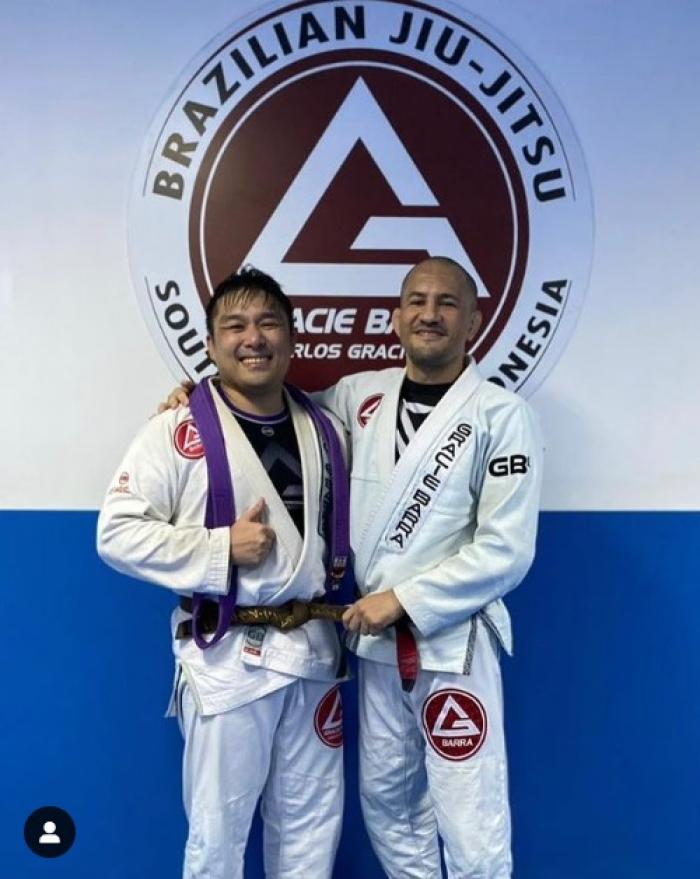 Brown belt · April 7, 2022 · Promoted by Alisson Claudio Braga