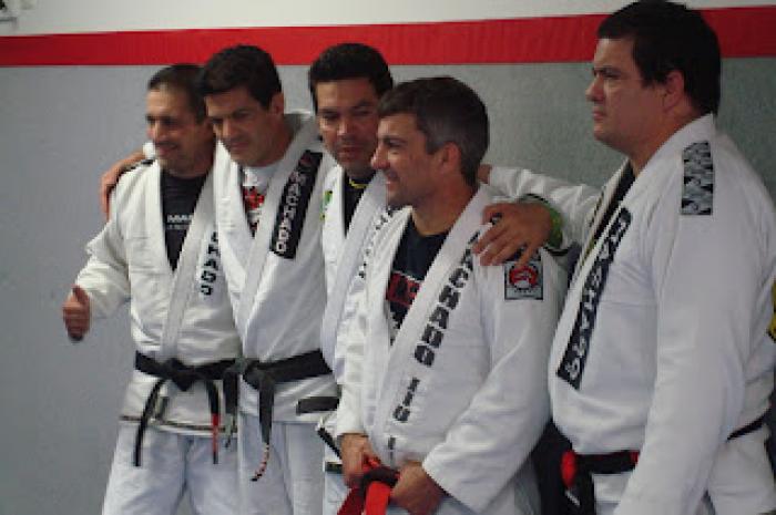 Red and black belt 7th degree · October 28, 2012 · Promoted by Rigan Machado