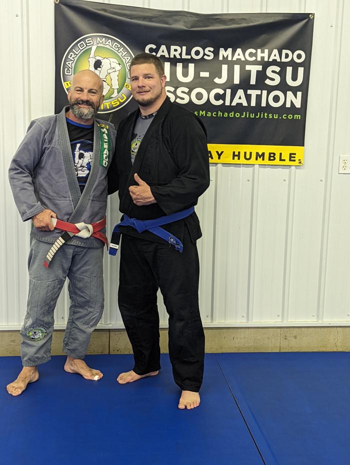Just after a GREAT seminar with Master Carlos Machado! (6/25/2022)